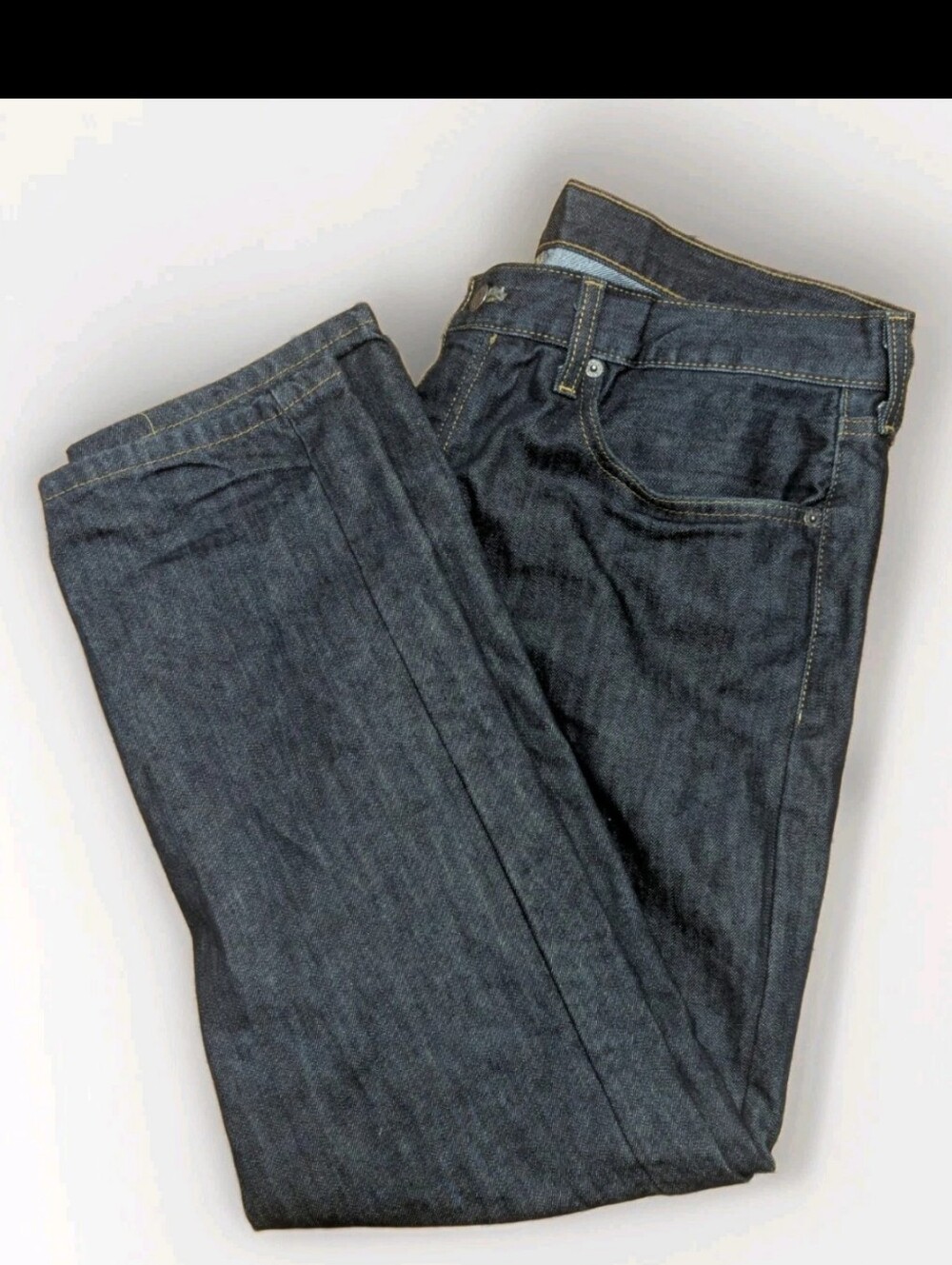 Levi's Slim Fit Jeans Mens 36x30 Blue Denim Straight Leg S40196⁠